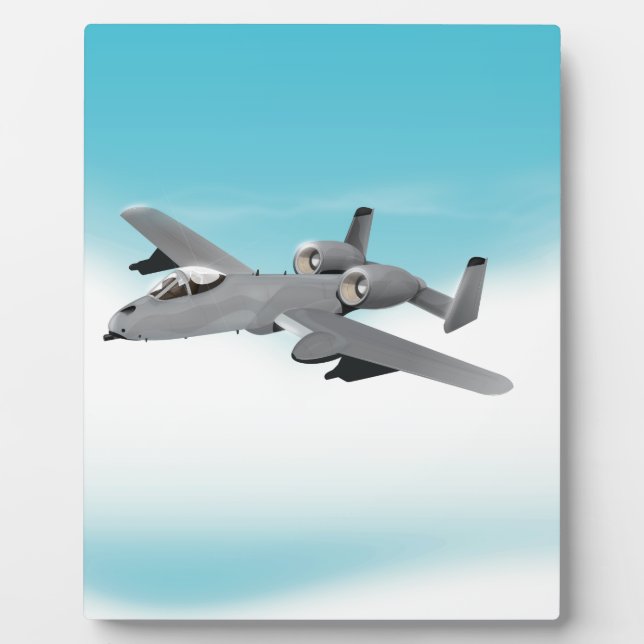 Plaque Photo Aéronefs bombardés A-10 (Devant)