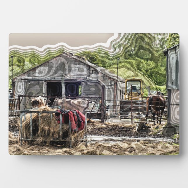 PLAQUE PHOTO AGRICULTURE (Devant)