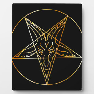 Plaque Photo Aiguille d'or de Baphomet