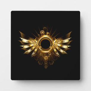Plaque Photo Ailes de Steampunk