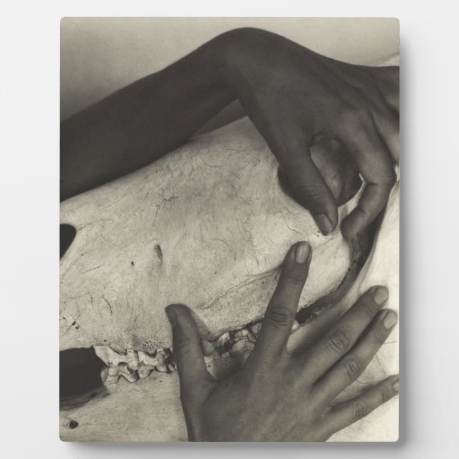 Plaque Photo Alfred Stieglitz - Georgia O'Keeffe - Mains Et Ho (Devant)