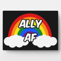 Ally AF I - Drapeau LGBTQ Gay Trans Queer Pride