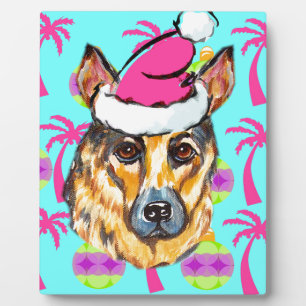 PLAQUE PHOTO ALMAN SHEPHERD