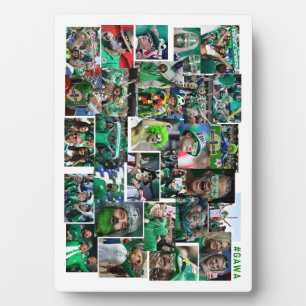 Plaque Photo Amateurs de football en Irlande du Nord  