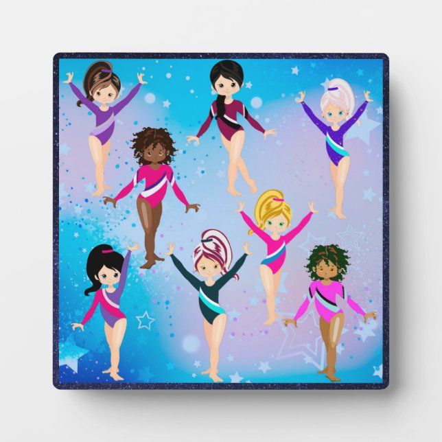 Plaque Photo Amis De Gymnastique : Ces Gymnases Nous Ressemblen (Devant)