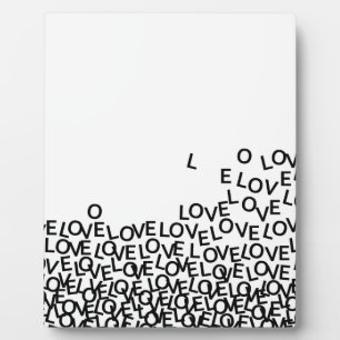 Plaque Photo amour amour