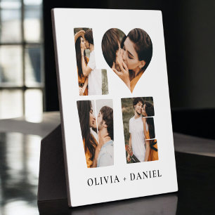 Plaque Photo Amour Moderne Photo du cœur Instagram Saint-Valent