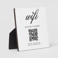Analyse Wi-Fi de code QR pour connecter le blanc p