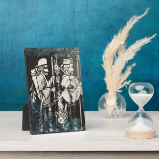 Plaque Photo Ancien futur