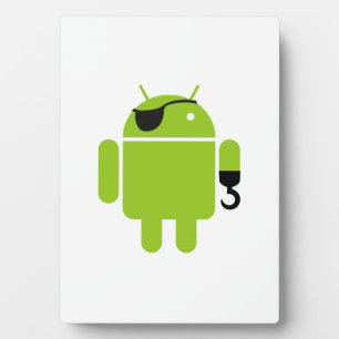 Plaque Photo Android Robot