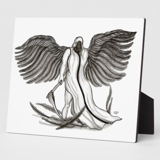 Plaque Photo Angel Uriel (Côté)