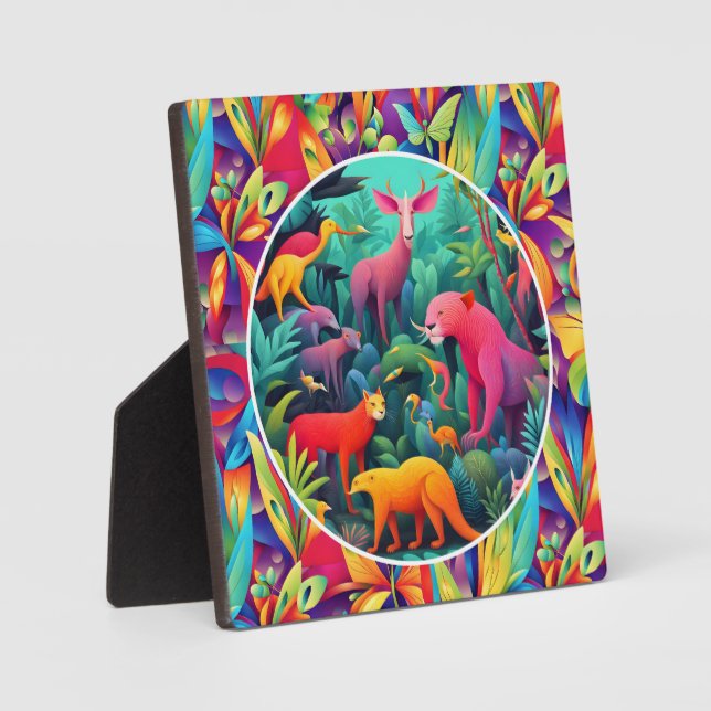 Plaque Photo Animal Jungle (Recto)