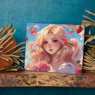 Plaque Photo Animé