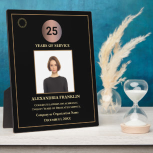 Plaque Photo Années de service Employé Photo Prix personnalisés