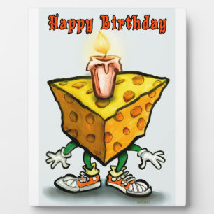 Plaque Photo Anniversaire du fromage