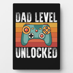 Plaque Photo Annonce de grossesse Niveau Papa Débloqué Nouveau 