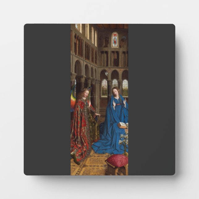 Plaque Photo Annonce par Jan van Eyck (Devant)