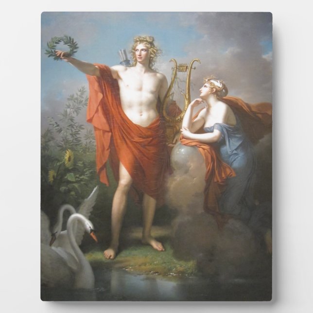 Plaque Photo apollo & muses (Devant)