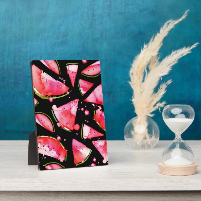 Plaque Photo Aquarelle 2 (Côté)