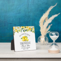 Aquarelle Floral Lemons Limoncello Mariage
