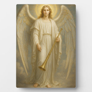 Plaque Photo Archange Gabriel - Messager Divin de Lumière