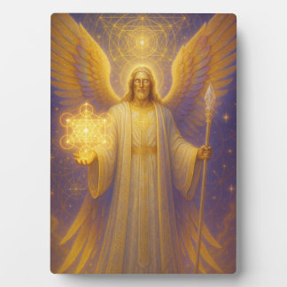 Plaque Photo Archangel Metatron - Gardien de la Sagesse Sacrée