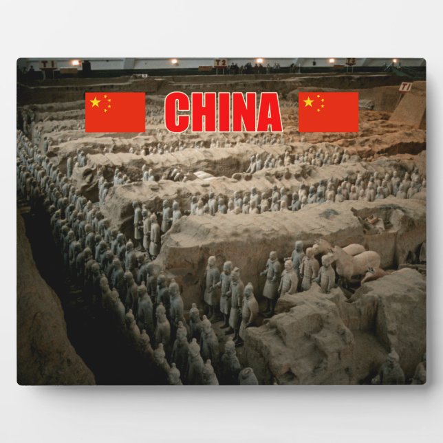 Plaque Photo Armée de terre de CHINE (Devant)