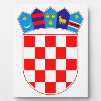 Plaque Photo Armoiries De Croatie