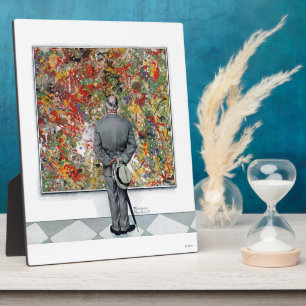 Plaque Photo Art Connoisseur by Norman Rockwell