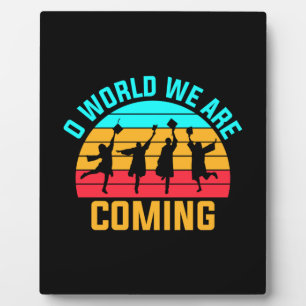Plaque Photo Art   Monde que nous venons