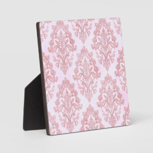 Plaque Photo Assez en rose motif à l'aquarelle de style victori