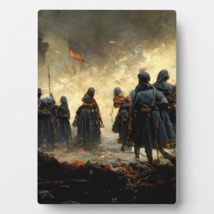 Plaque Photo Atack the place