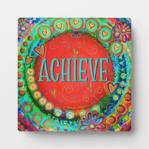 Plaque Photo Atteindre Fun Whimsical Motivational Inspirivity