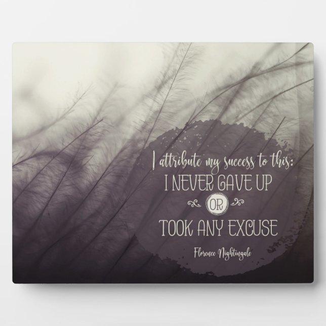 Plaque Photo Attributs My Success (Devant)