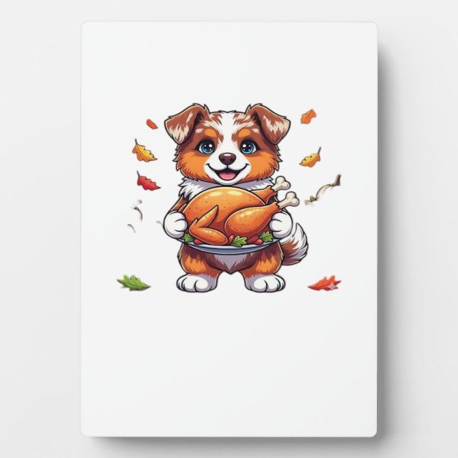 Plaque Photo Aussie 178 Thanksgiving Oversized T-Shirt.png (Devant)