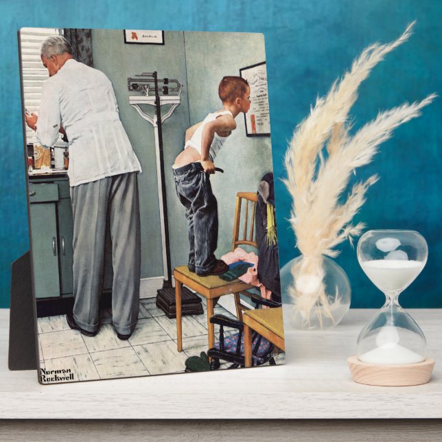 Plaque Photo Avant le tir ou au médecin (Côté)