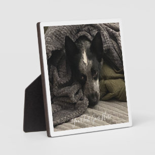 Plaque photo avec bordure et texte HAMbWG