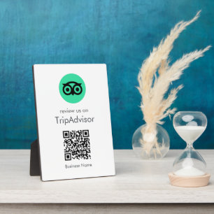 Plaque Photo Avis Tripadvisor   Business Review QR Code