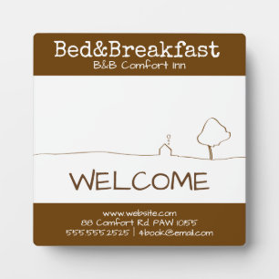 Plaque Photo B&B Comfort Inn