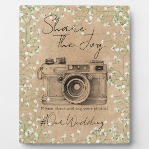 Plaque Photo Baby's Breath Social Media Partager Photo Ajouter 