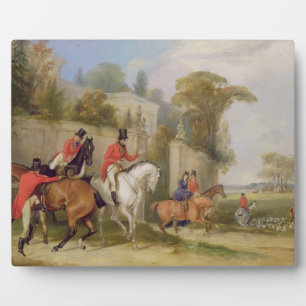 Plaque Photo Bachelor's Hall, The Meet, 1835 (oil on canvas)