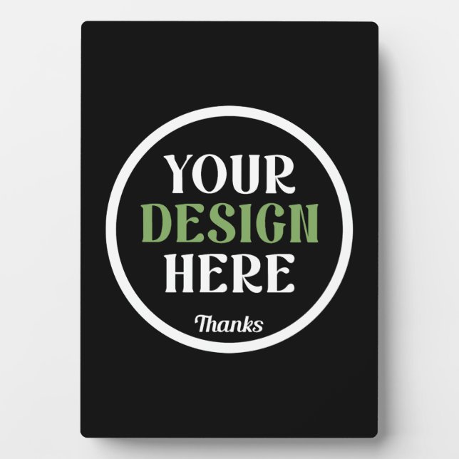 Plaque Photo baiser personnalisé, unique, élégant et minimalist (Devant)