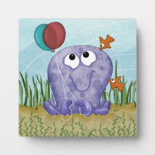 Plaque Photo Baisers à la pieuvre et au poisson