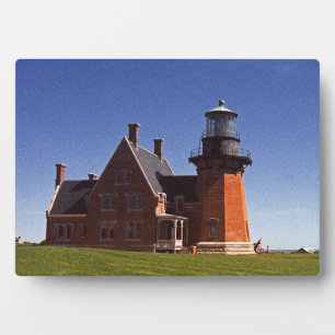 Plaque Photo Balise de l'île du bloc sud-est