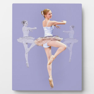 Plaque Photo Ballerine de torsion en triple exemplaire