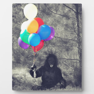 Plaque Photo ballons d'anniversaire