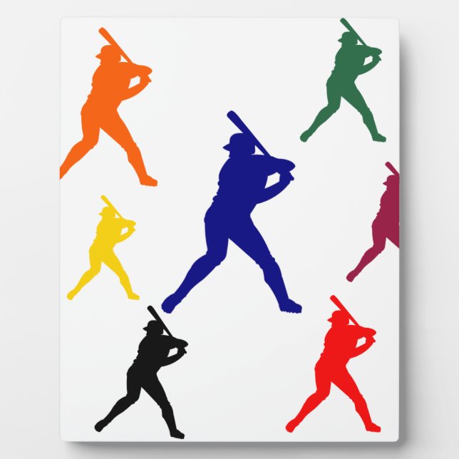 PLAQUE PHOTO BASEBALL (Devant)
