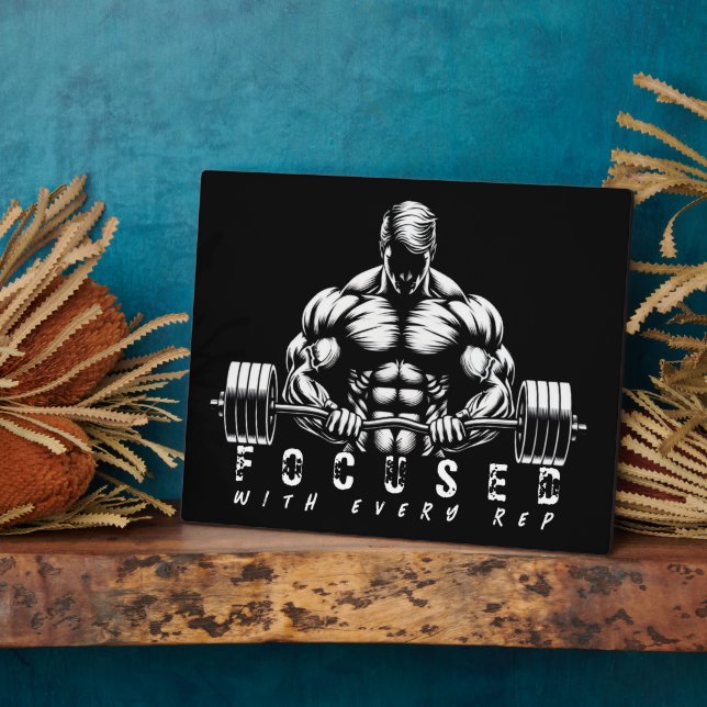 Plaque Photo Bâtiment du corps-Fitness (Côté)