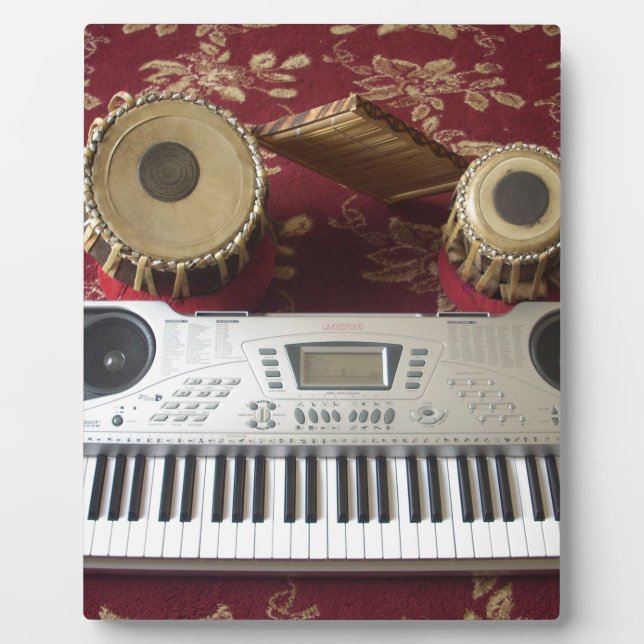 Plaque Photo Beau Coin Créatif : Tapisserie musicale (Devant)