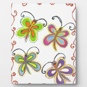 Plaque Photo Beau Papillon extraordinaire : Cadeau Parfait